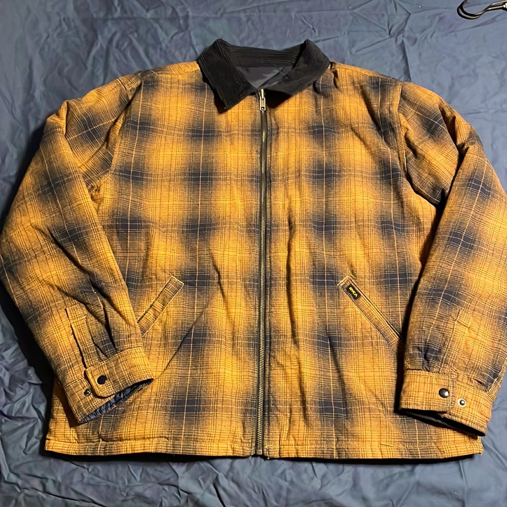 RVCA dayshift quilted REVERSIBLE jacket NWOT